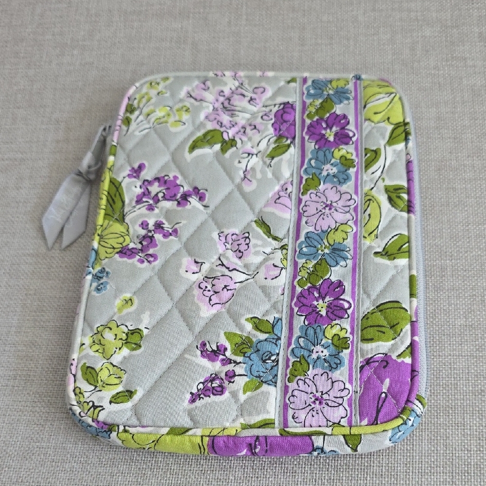 Vera Bradley Padded Quilted Sleeve "Watercolor" Pattern